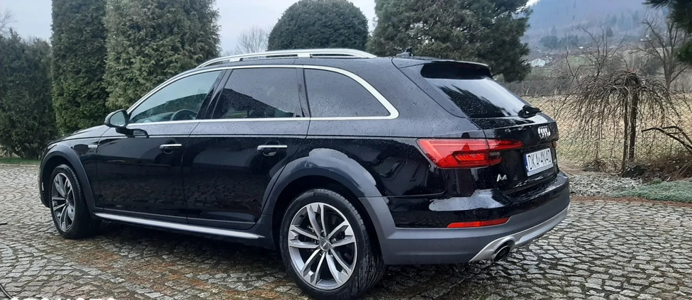 Audi A4 Allroad cena 94500 przebieg: 77000, rok produkcji 2017 z Góra małe 407